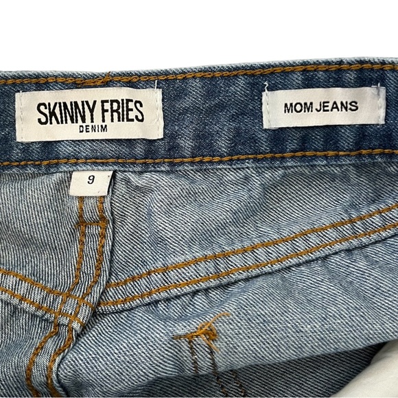 High Waist Daisy Print Mom Jeans Size 9 Excellent Pre-owned Condition - Picture 4 of 10